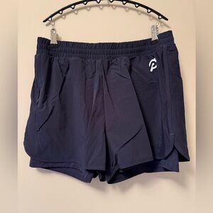Peloton Blue Athletic Shorts